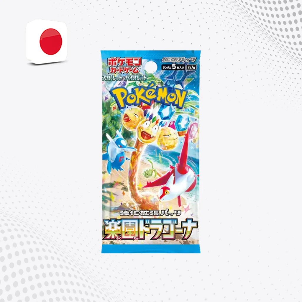 Pokémon Paradise Dragona - Bustina da 5 Carte [JAP]
