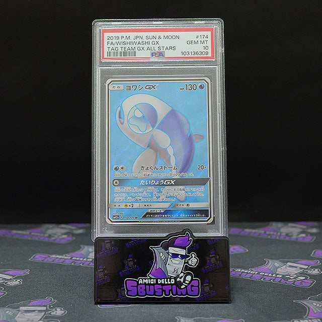 2019 Pokemon - Sun & Moon FA/Wishiwashi GX Tag Team All Stars Charjabug JAP [PSA 10]