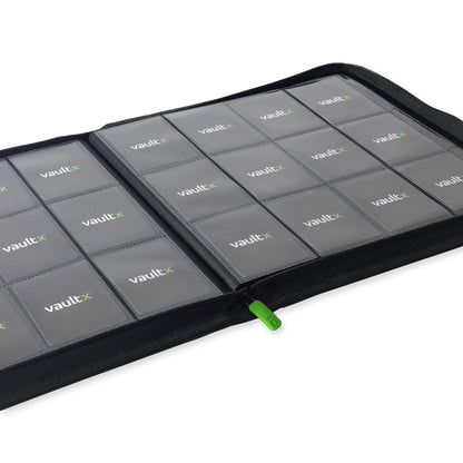 VAULTX 12-Pocket Exo-Tec® Zip Binder