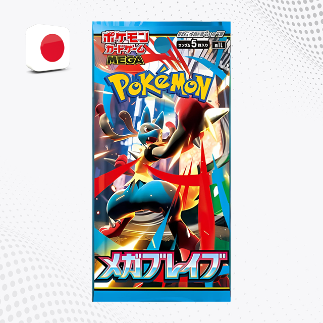 Pokémon Mega Brave - Bustina da 5 Carte [JAP]