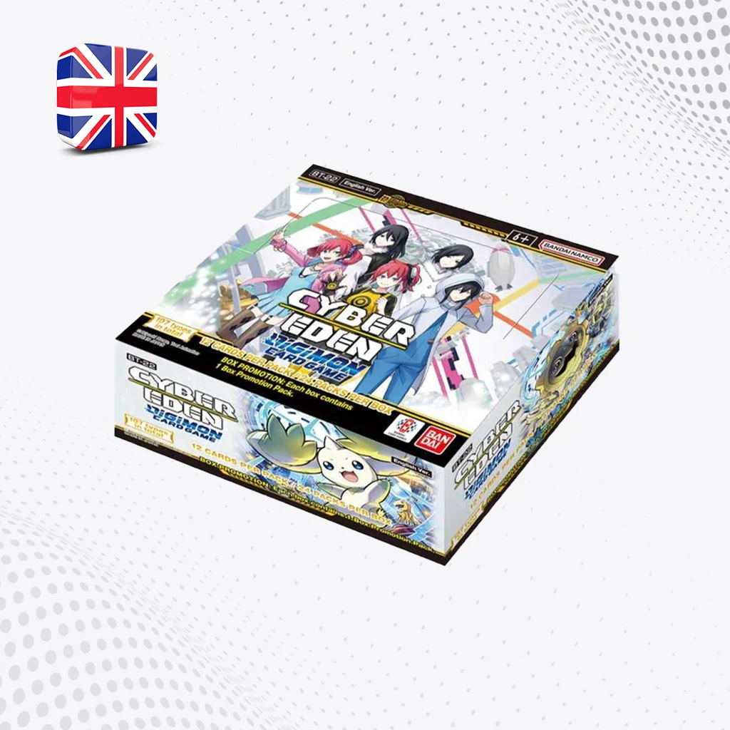 Digimon Card Game BT22 Cyber Eden - Box 24 Bustine [ENG]