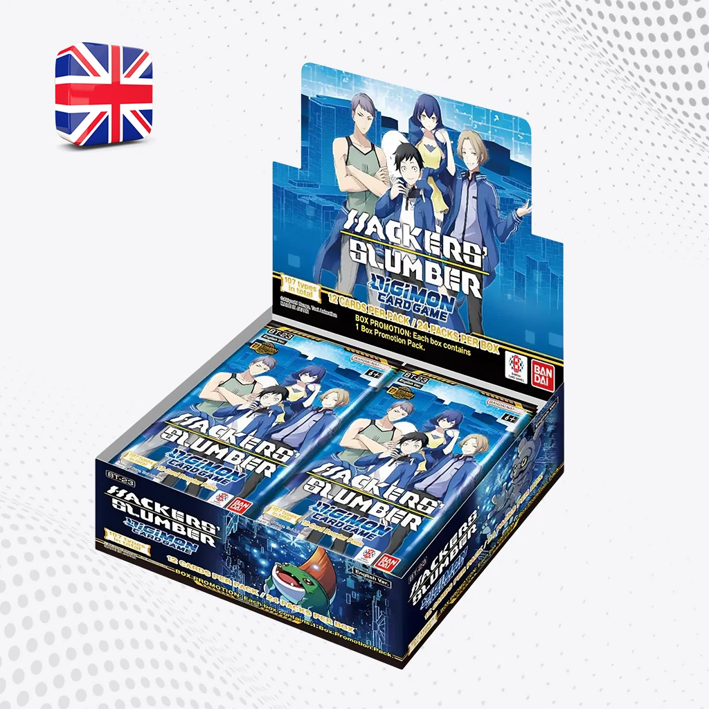 Digimon Card Game BT23 Hacker's Slumber - Box 24 Bustine [ENG]