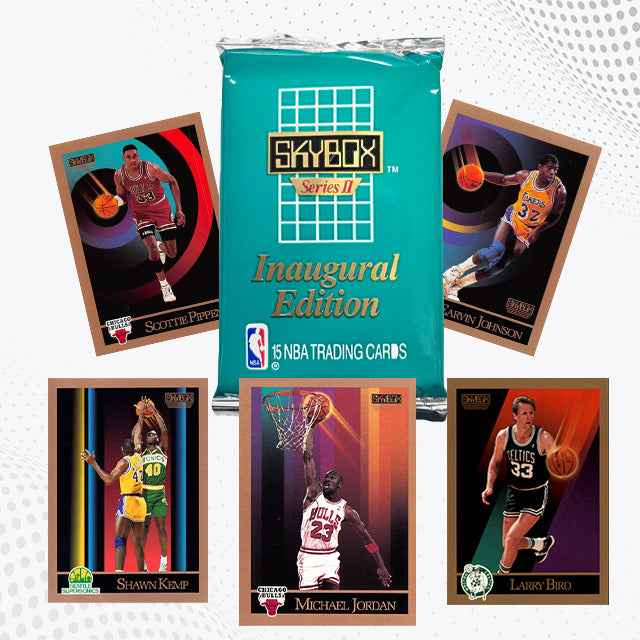 NBA SKYBOX 1990-1991 SERIES II : Bustina da 15 Card