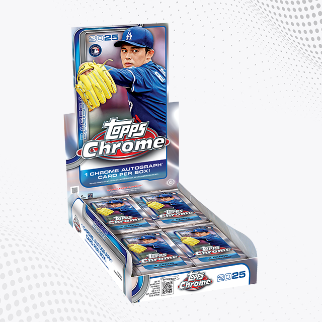 2025 Topps Chrome Baseball - Hobby Box