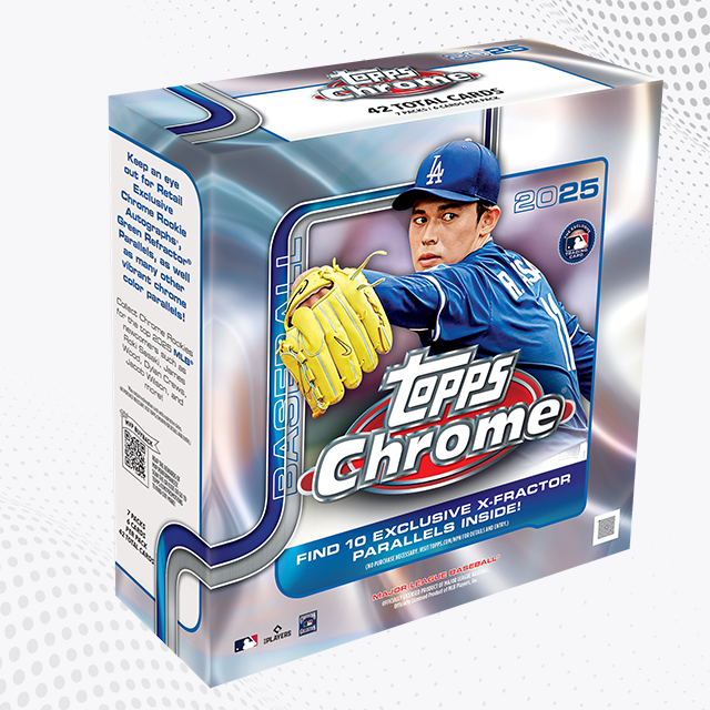 2025 Topps Chrome Baseball - Mega Box