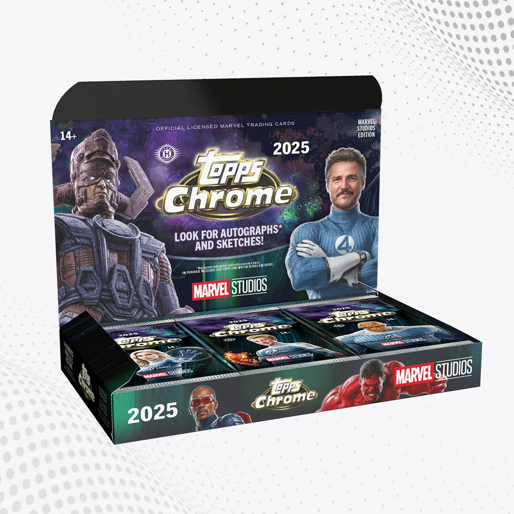 Topps 2025 Marvel Cinema Chrome - Hobby Box