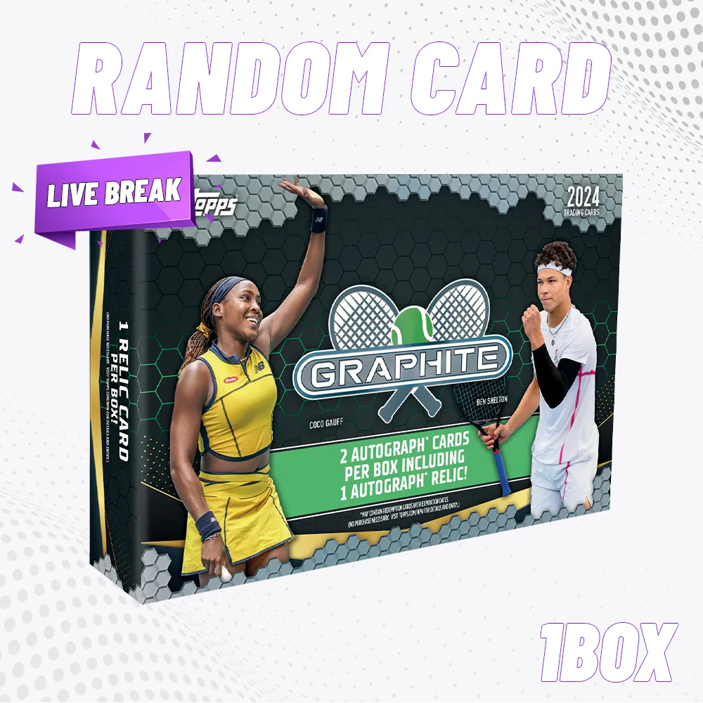 Break Topps Graphite 2024 - Box Opening Live di Carte Sportive Collezionabili