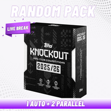 [Break] Topps 2025/26 UEFA Club Competitions Knockout [RANDOM PACK #3]