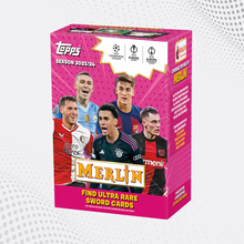 Box Topps Merlin Chrome 2023/24 di carte sportive collezionabili
