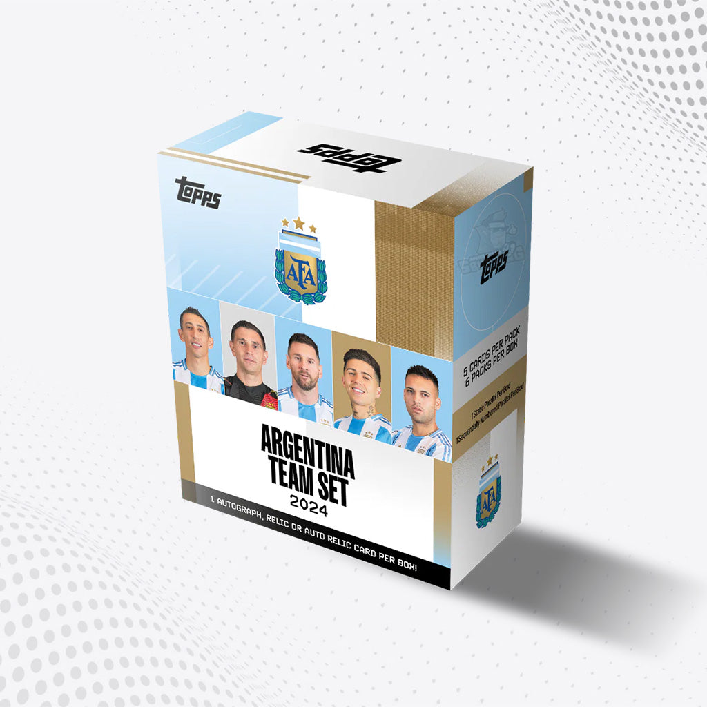 Box Topps Team Set Argentina 2024/25 di carte sportive collezionabili