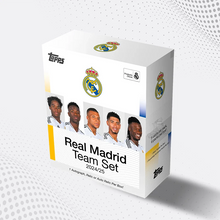 Box Topps Team Set Real Madrid 2024/25 di carte sportive collezionabili