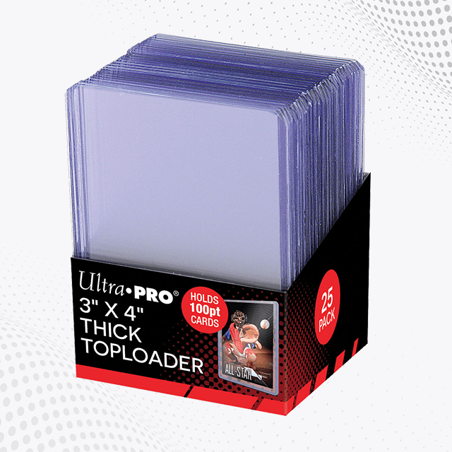 Ultra Pro - Toploader 100pt Premium 3" x 4"
