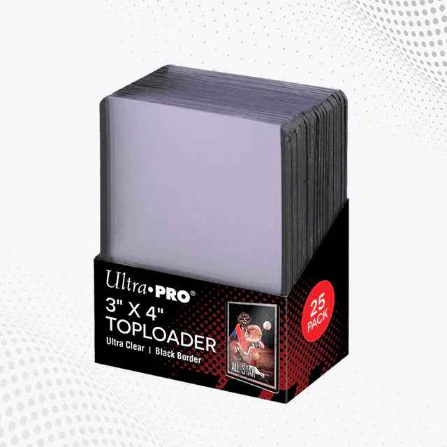Ultra Pro - Toploader Bordo Nero Premium 3" x 4"