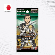 Union Arena Attack on Titan Vol.2 - Bustina da 8 Card [JAP]