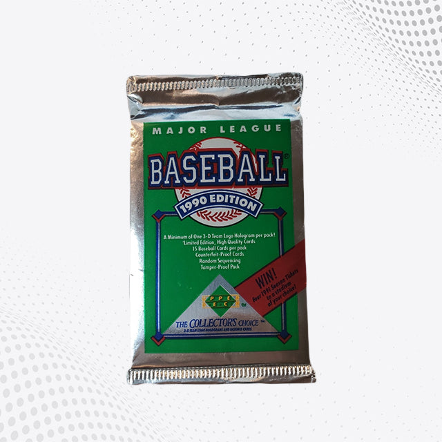1990 Upper Deck Baseball “Collectors Choice” - Bustina da 15 Card