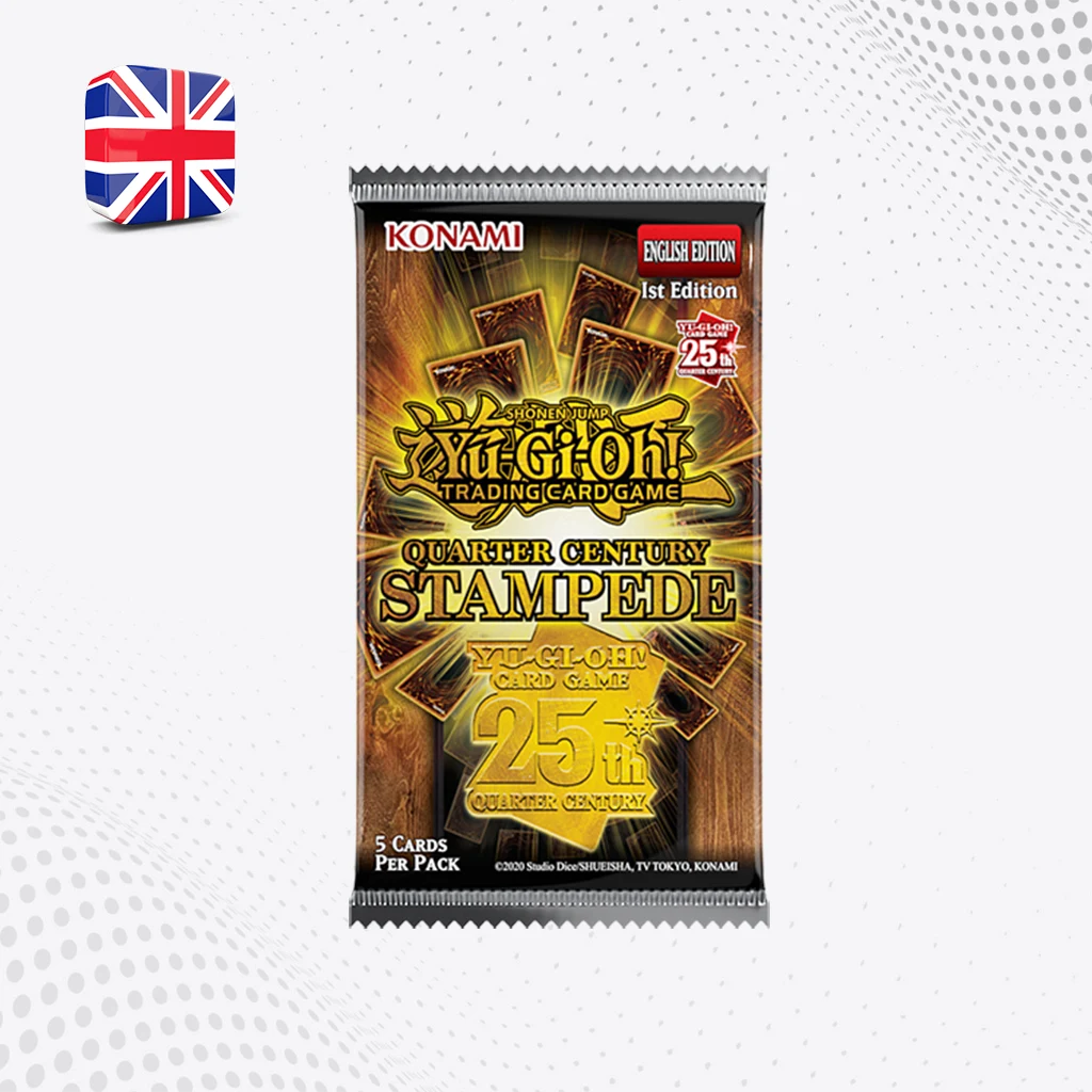 YU-GI-OH! Quarter Century Stampede - Bustina da 5 Card [ENG]